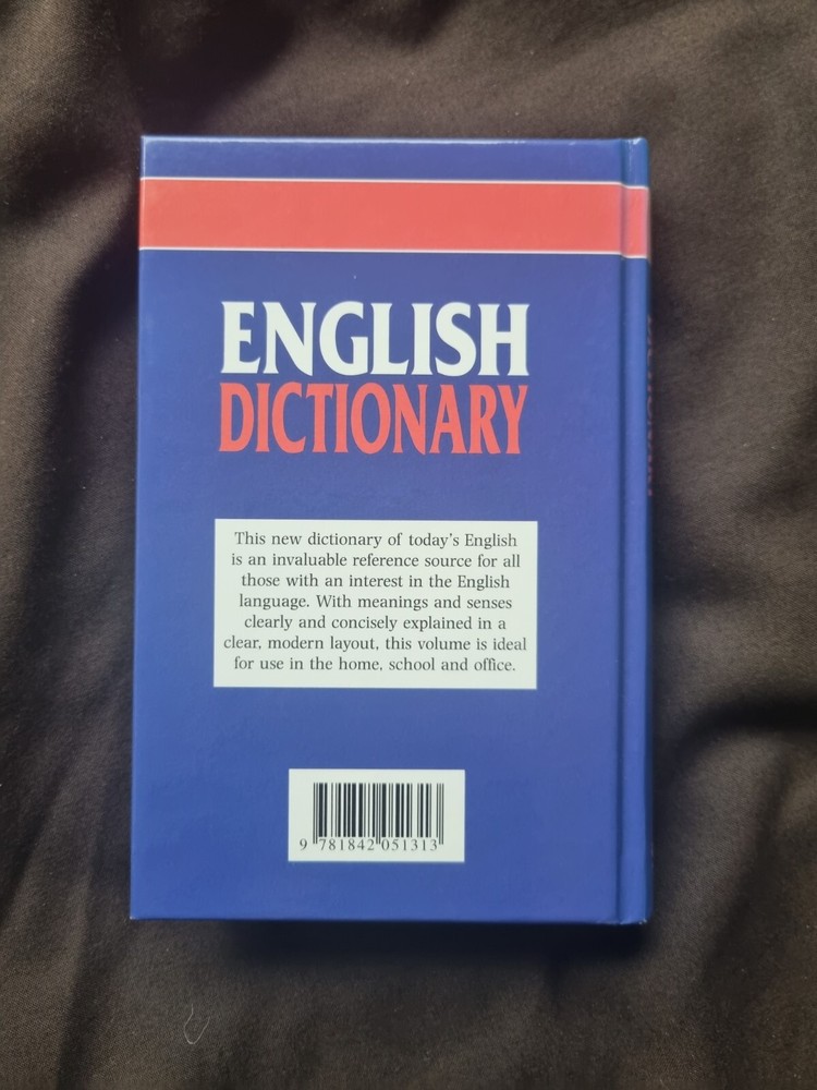 English Dictionary Geddes & Grosset Book