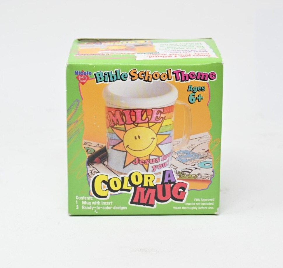 Color A Mug Bible School Theme