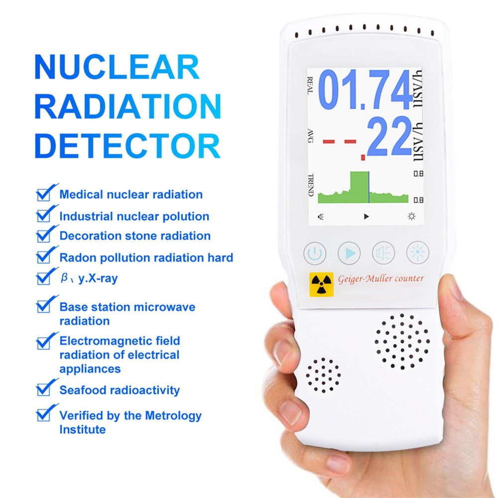 Compact Radiation Dosimeter and Geiger Counter