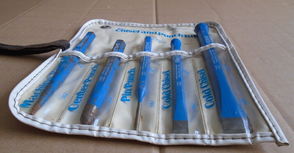 DASCO Chisel and Punch Kit No. 30 (5 Piece)