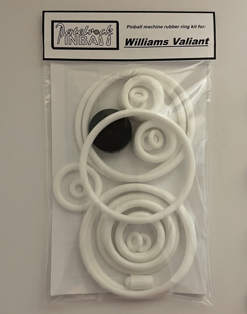 1962 Williams Valiant Pinball Machine Rubber Ring Kit