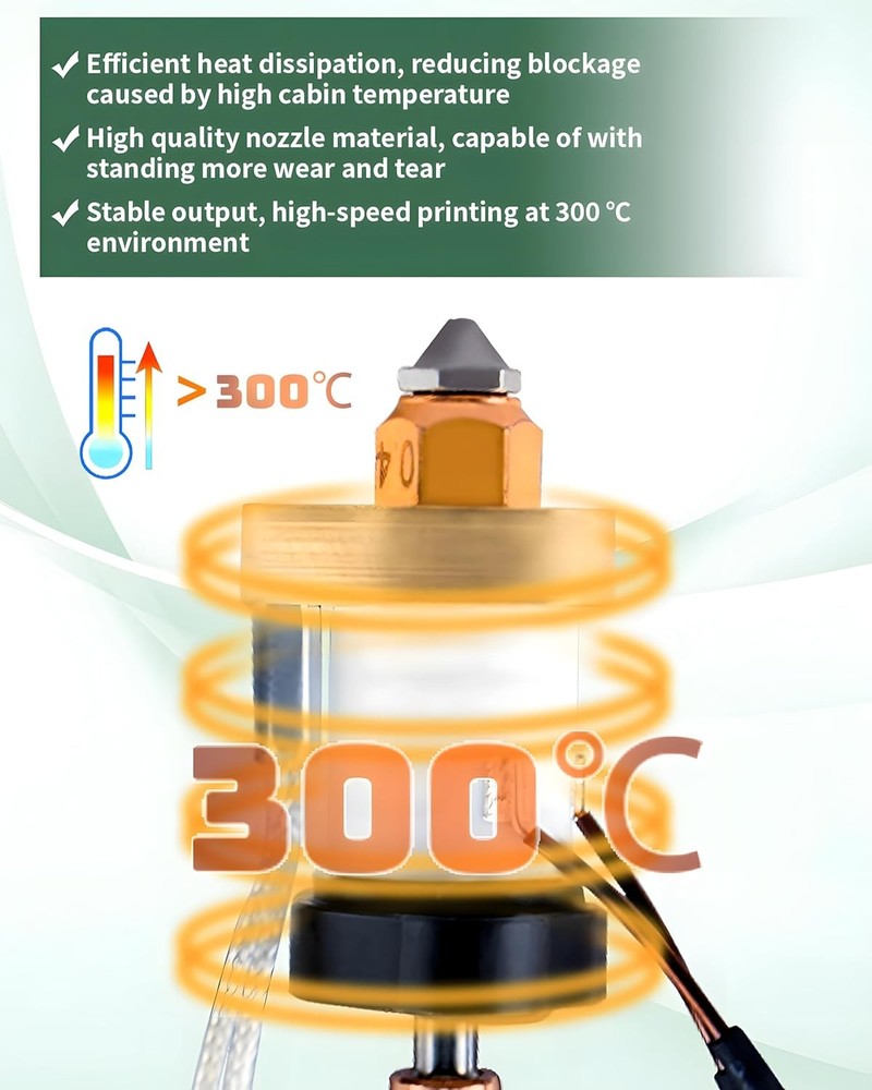 Fit for Creality Ender 3 V3 & Plus Ceramic Hotend Kit