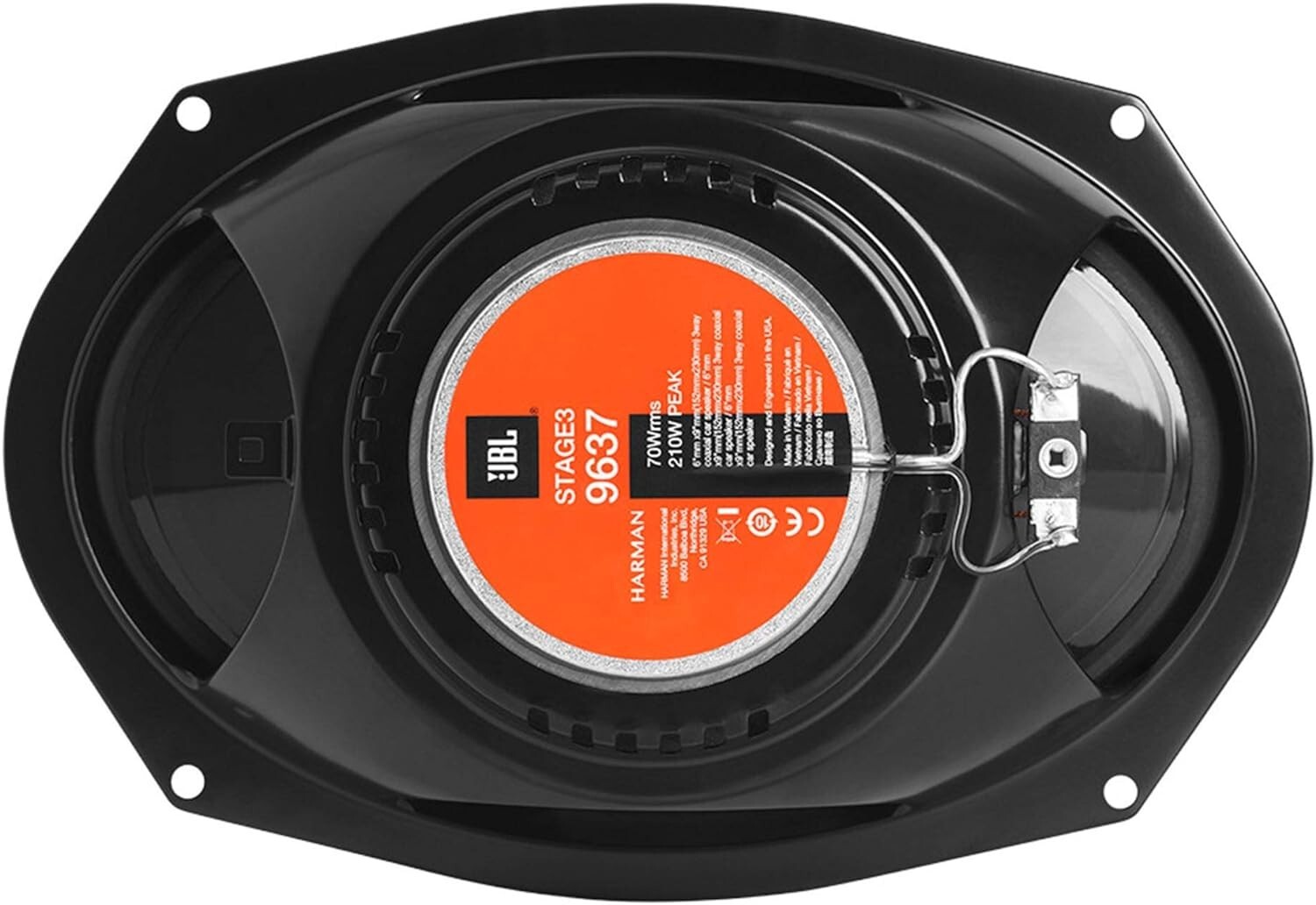 JBL Stage3 Front & Rear Door Speaker Replacement kit for 2020-2023 Toyota Tacoma