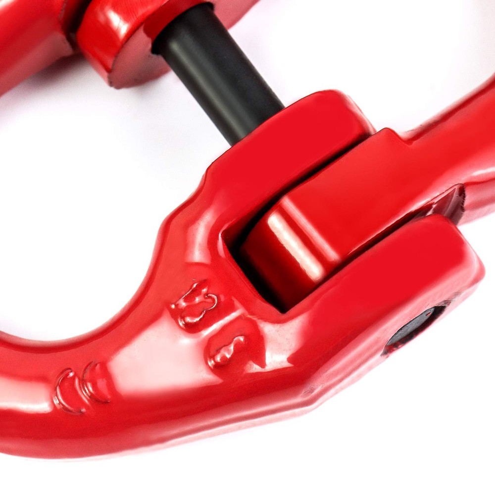 High-Strength G80 Hammerlock Coupling Links - 1/2", Locking Mechanism, 2 Pack