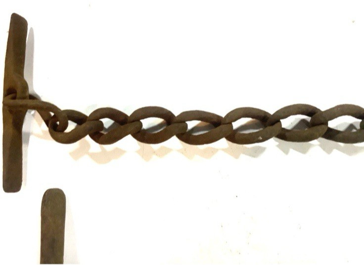 Equine Horse Chains/ bits / rusty