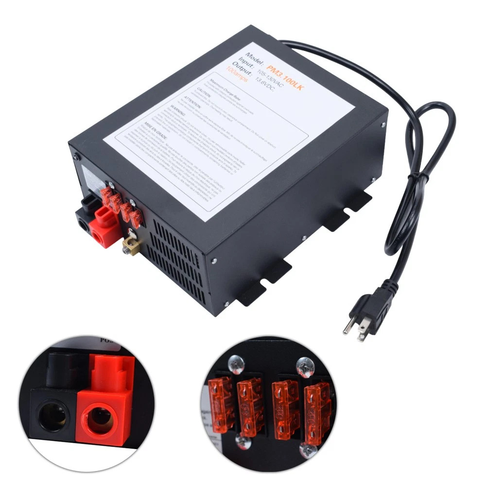 HIGH QUALITY PM3-100LK 100 Amp Power Supply 13V-16V CB Ham Radio Converter