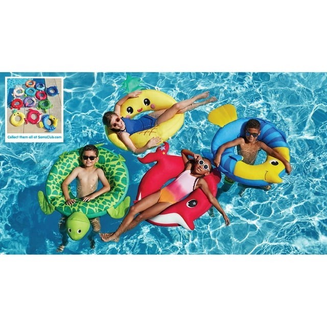 Member's Mark Mesh Animal Ring Float - Pineapple