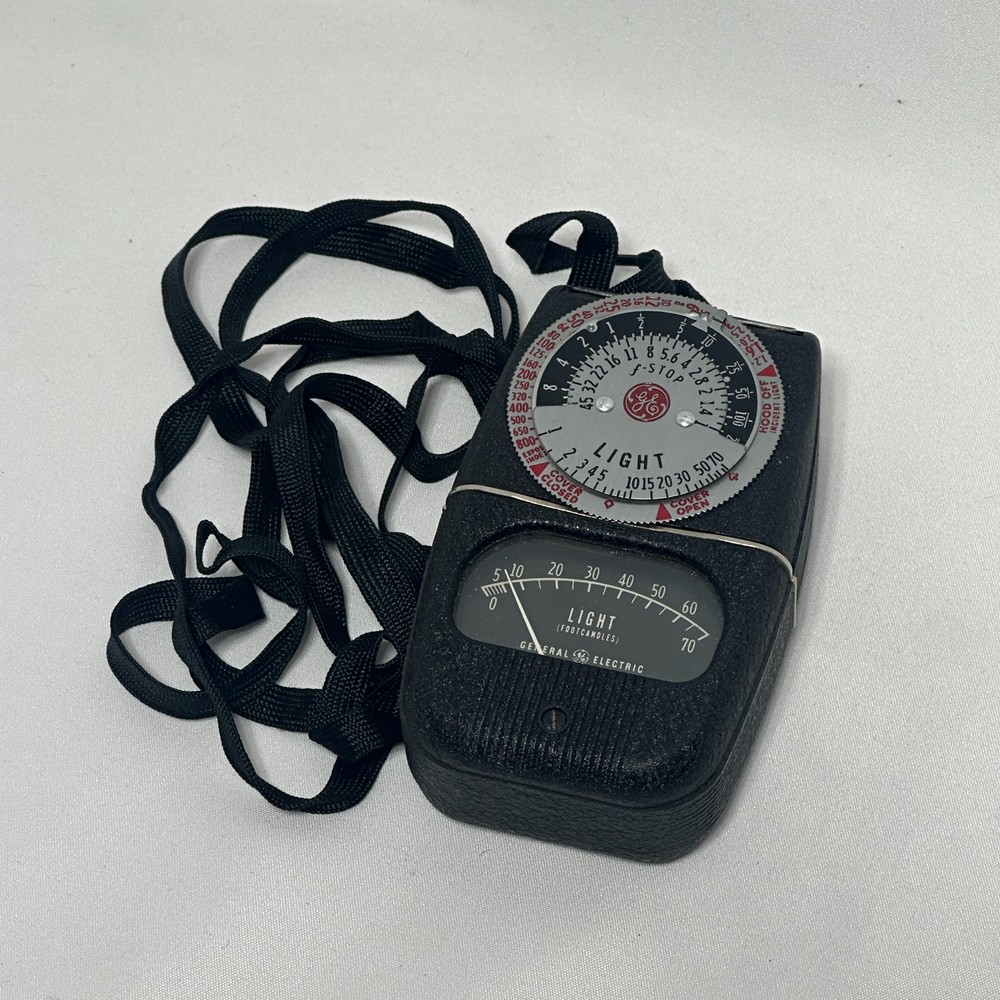 GE Meter Light Exposure Type DW-68 W untested  General Electric