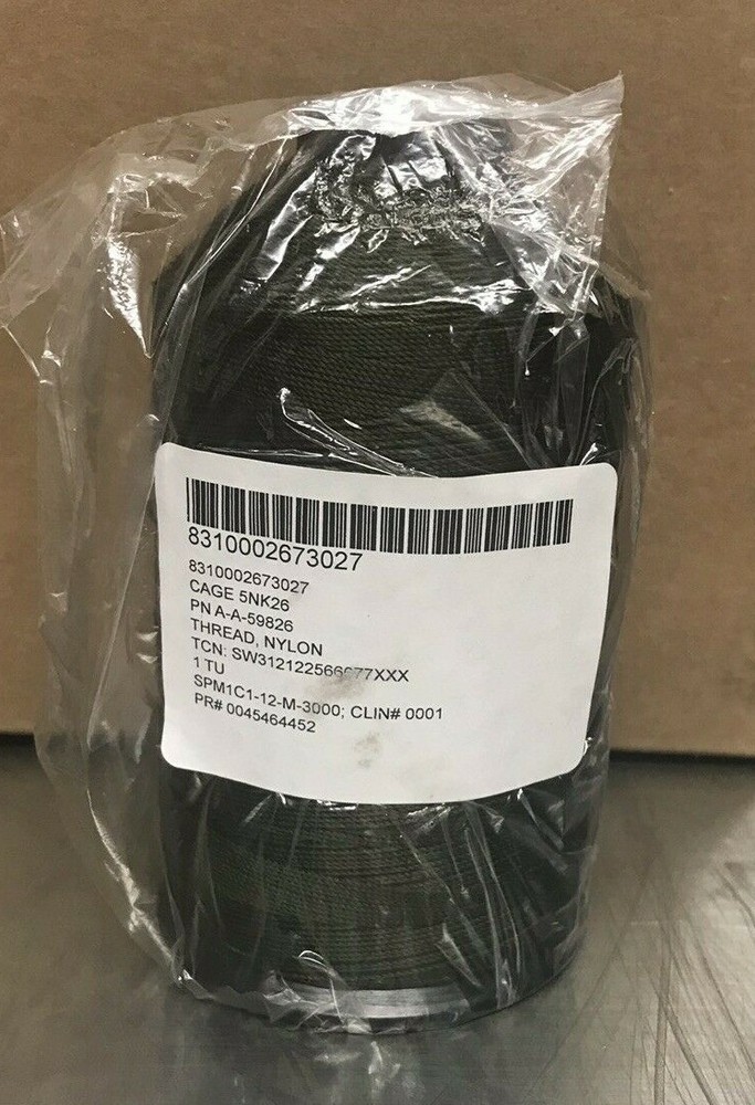 Thread Nylon Olive Green 1/2 Pound Spool USGI