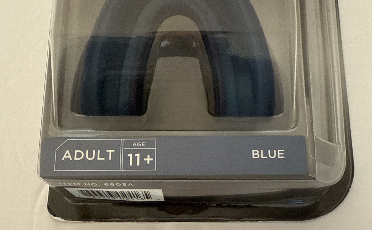 NEW Shock Doctor Nano Double Low Profile Mouthguard - Adult - Blue