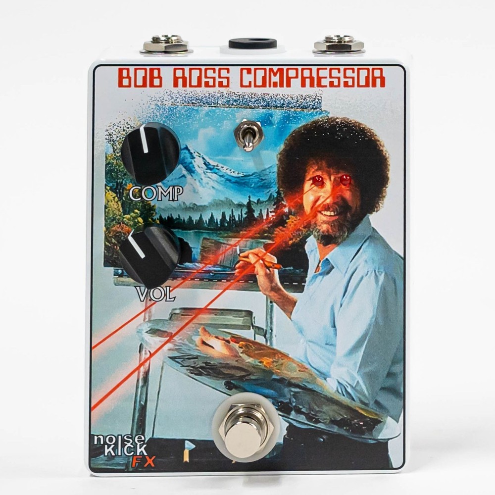Noise Kick FX Bob ROSS Compressor + Buffer Guitar Effect Pedal - New