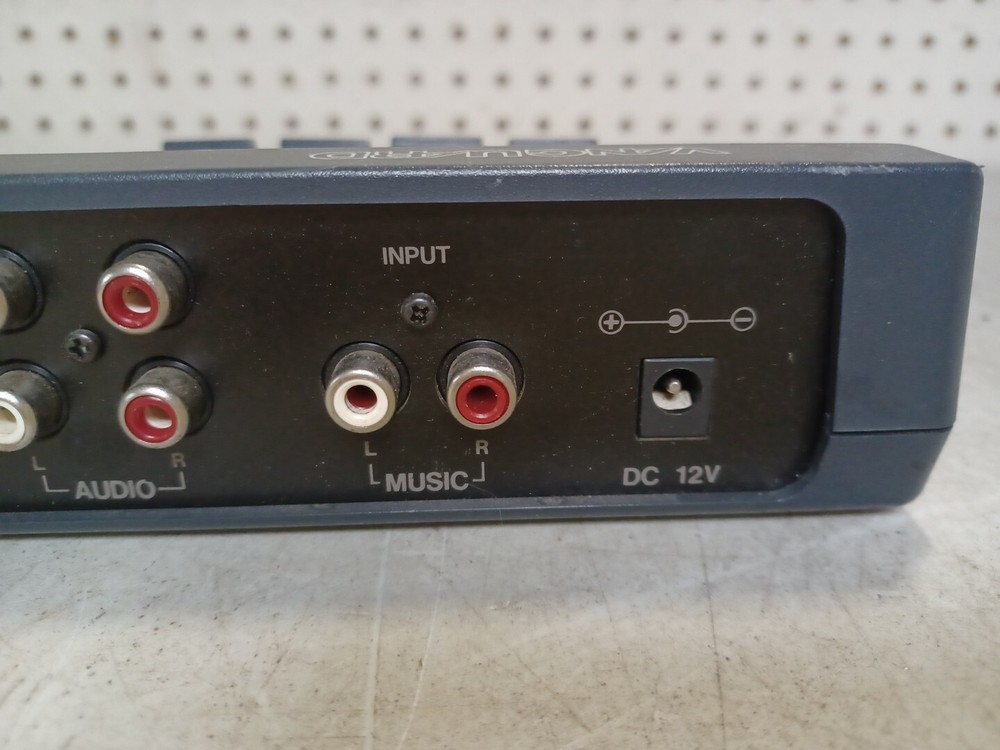 Vanguard AV Edit Dubbing Machine VA-203 Mixer Video Editing Grey - UNTESTED