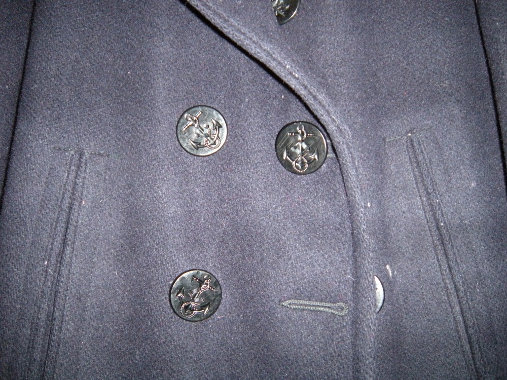 Vintage WWII US NAVY Peacoat