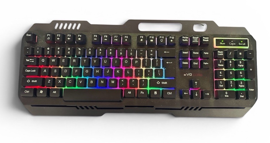 Evo Core LED Glow Gaming Keyboard MI-CGB01 Tested