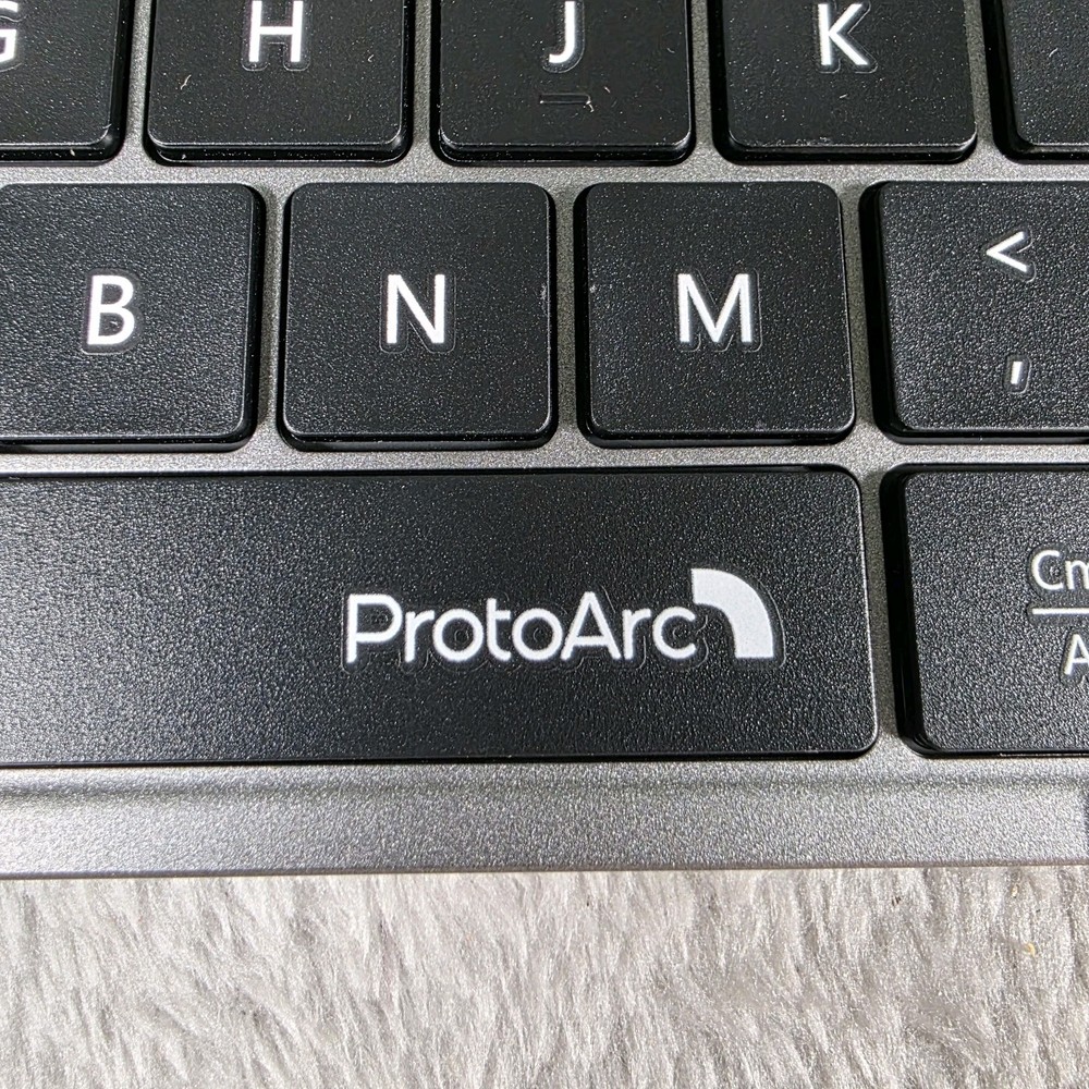 ProtoArc Foldable Keyboard and Mouse, XKM01 True Full-Size Folding Keyboard
