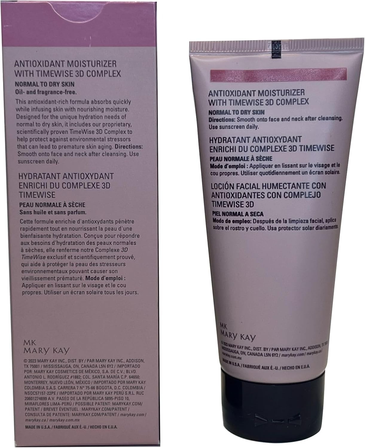 Mary Kay Timewise Age Fighting Moisturizer Normal To Dry Skin 3 Fl Oz exp. 2028