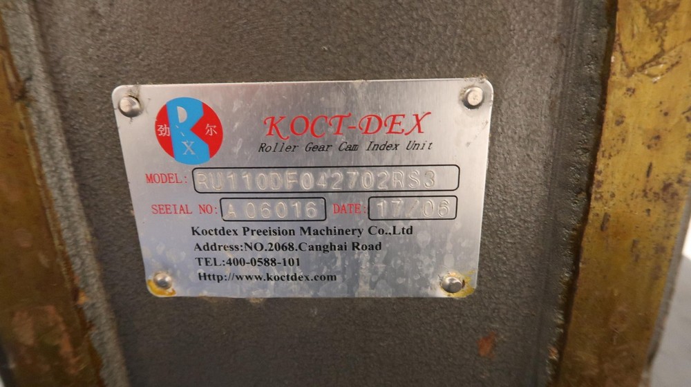 KOCT-DEX RU100DF042702 INDEXING TABLE 4 STATIONS M0050