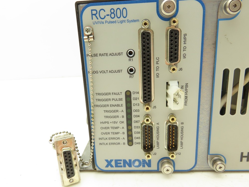 Xenon CTR-810 RC 800 UV Vis Pulsed Lighting System Controller 2-C32-H105 Config