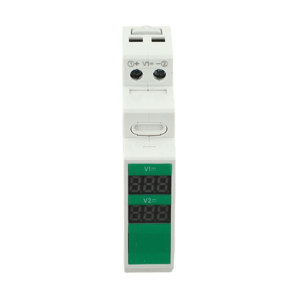 Digital Display Device for Measuring DC Voltages on For Din Rails Efficiently
