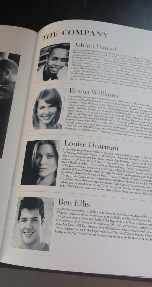 Michael Ball 25th Anniversary Tour Programme 2009.