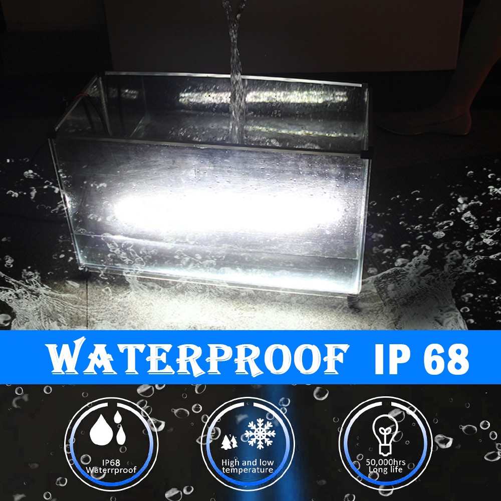 Ultra-thin 1200W 10inch Led Light Bar Flood Spot Combo Offroad Truck UTV SUV 12"