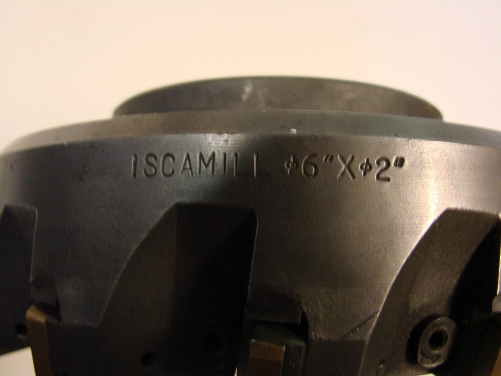 ISCAMILL FACEMILL 6" DIAMETER