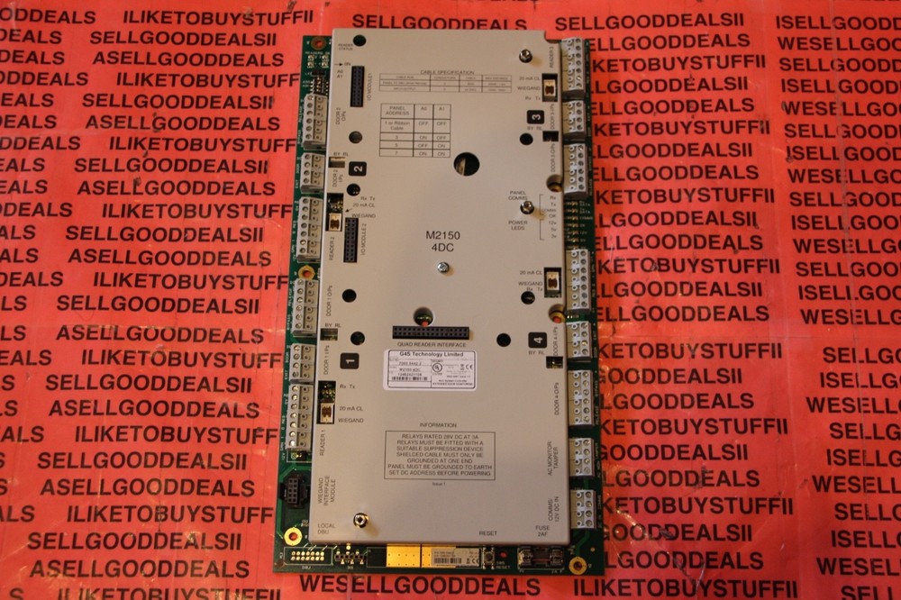 Amag M2150-4DC Controller 4 Door/Reader Expansion Unit 7000-5442-2