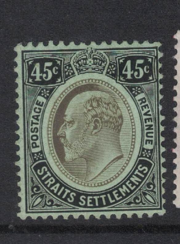 Malaya Straits SG 163 MOG (4fvb)