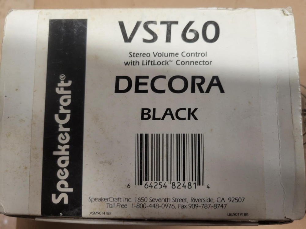 Speakercraft VST60 Stereo Volume Control