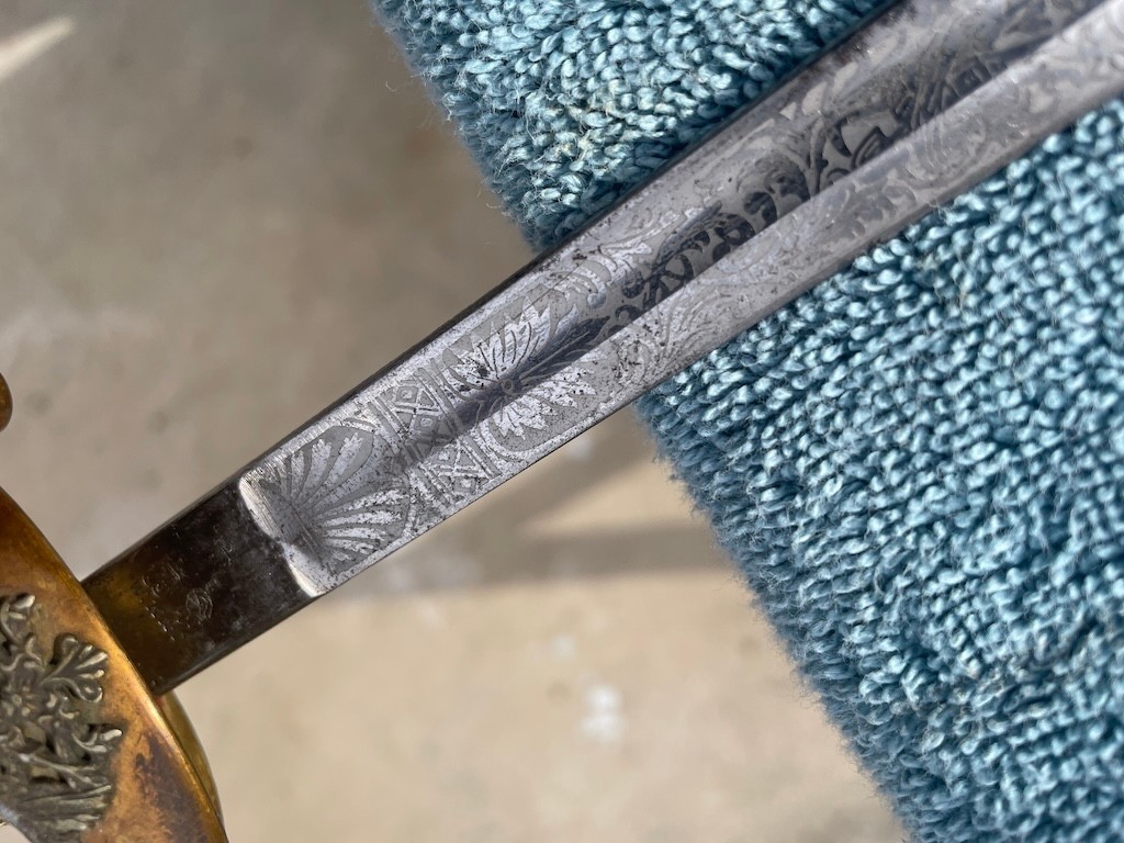 Imperial German Degen Sword by WKC R. Trautvetter Dresden