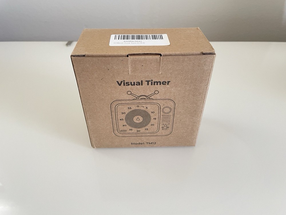 Visual Timer Coffee Brown TV 60 Minute Countdown Classroom For Kids ADHD