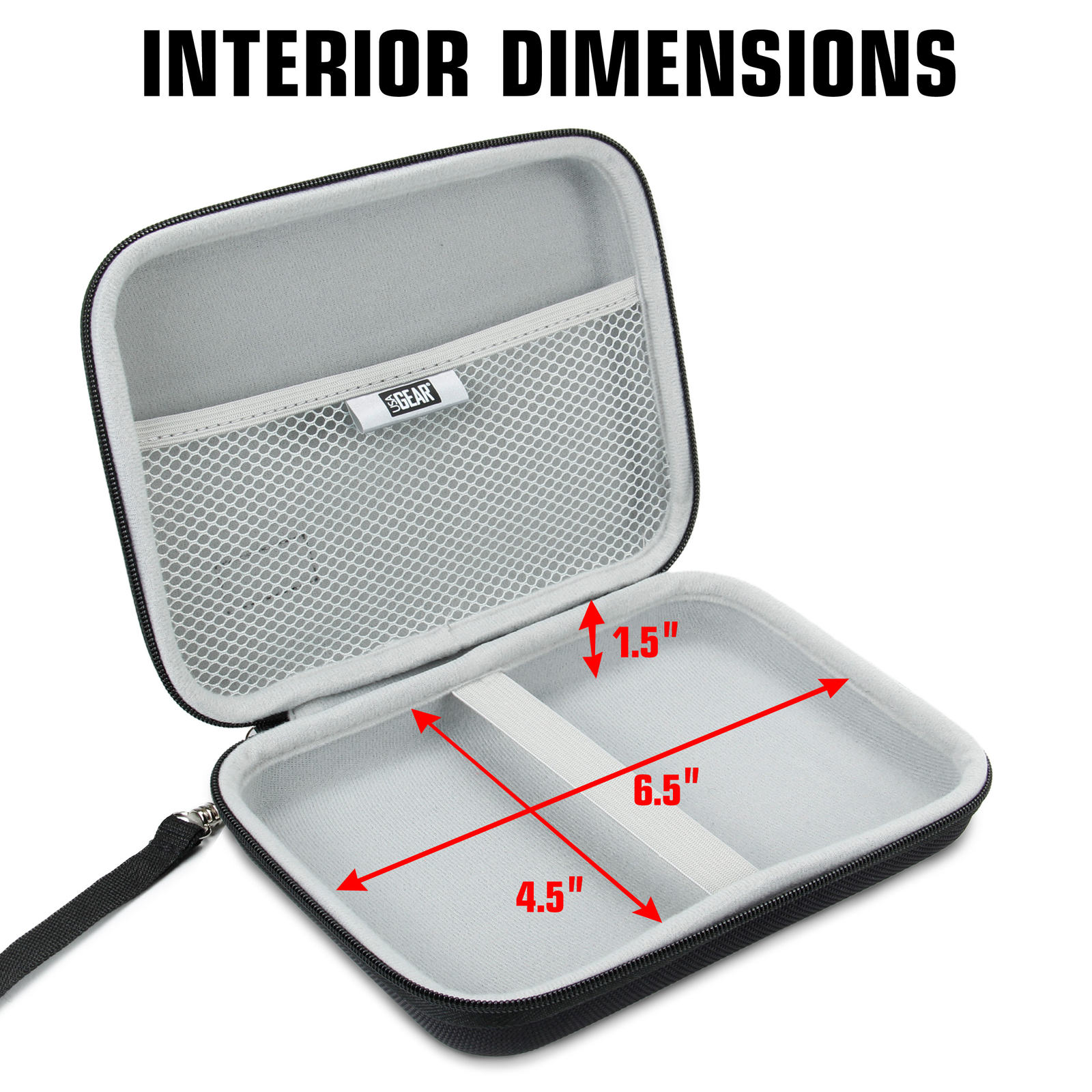 USA GEAR Raspberry Pi 3 Travel Case - Carrying Case for Model B Motherboard
