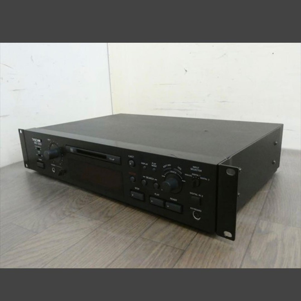 Used  TASCAM MD-350 Mini Disk Record Player MD Deck Black