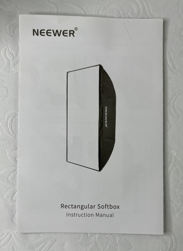 NEEWER 24''x35'' Rectangular Monolight Softbox SF6090-B, Bowens Mount, Diffuser