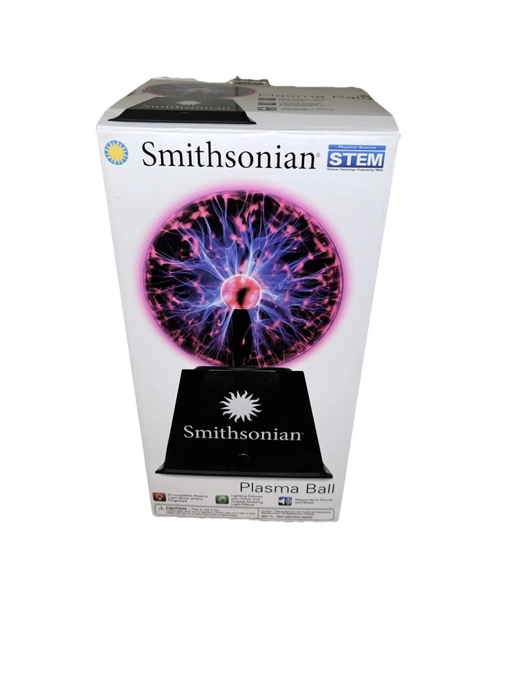 Smithsonian Plasma Ball New Open Box
