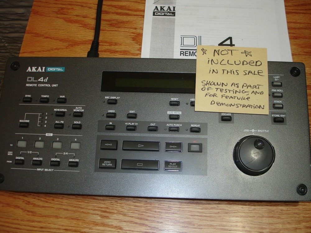 AKAI DIGITAL Hard Disk Recorder DR4d v3.03 loaded - plus extras