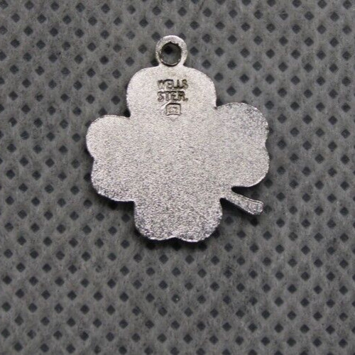sterling silver 4 leaf charm