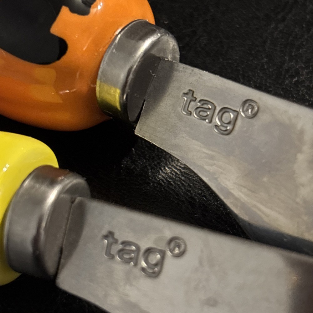 Set Of 2 Tag Fall Cheese Spreaders