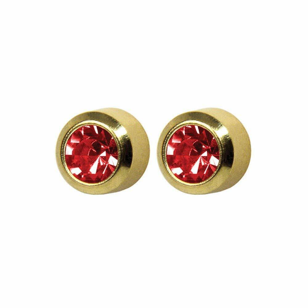 Select GOLD PLATED REGULAR BIRTHSTONE JULY