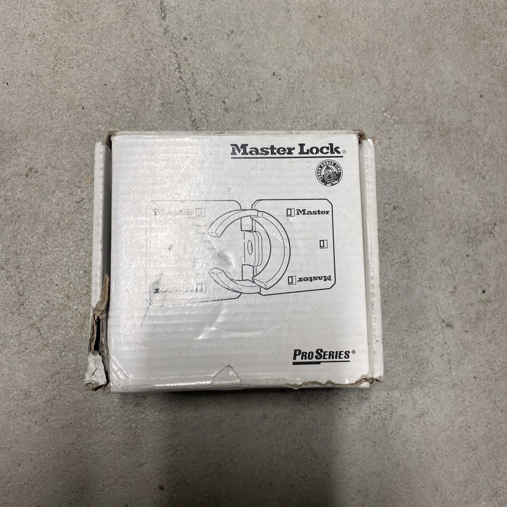 MASTER LOCK 770 Hasp Padlock 4YH37