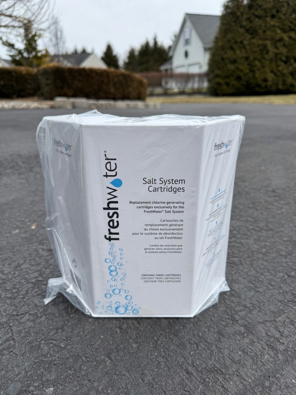 Genuine, Factory Sealed, FreshWater Salt System Cartridges, 3ct.