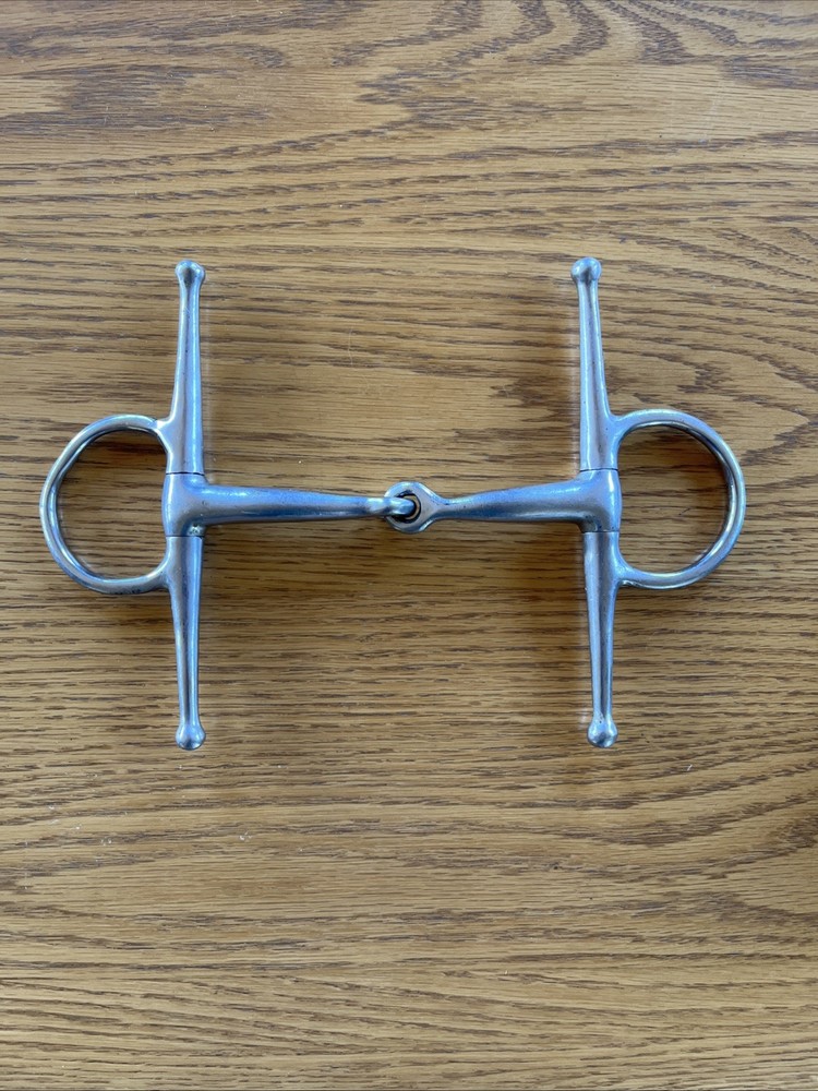 Full Cheek Snaffle Horse Bit 5”