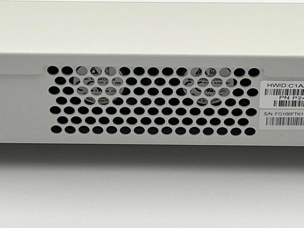 FORTINET FORTIGATE 100F FG-100F SECURITY APPLIANCE