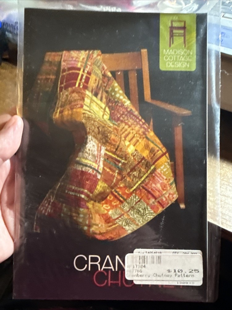 Cranberry Chutney Madison Cottage Quilt Pattern Design Throw, Table Runner