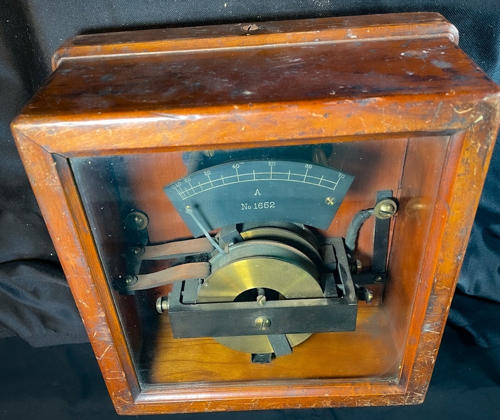 *EARLY* Induction Ammeter (ca. 1890s)