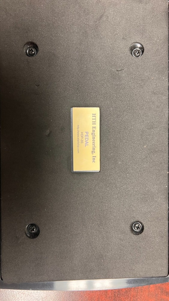 Infinity HTH Engineering HDP-3S Foot Pedal With Original Manual & Software CD