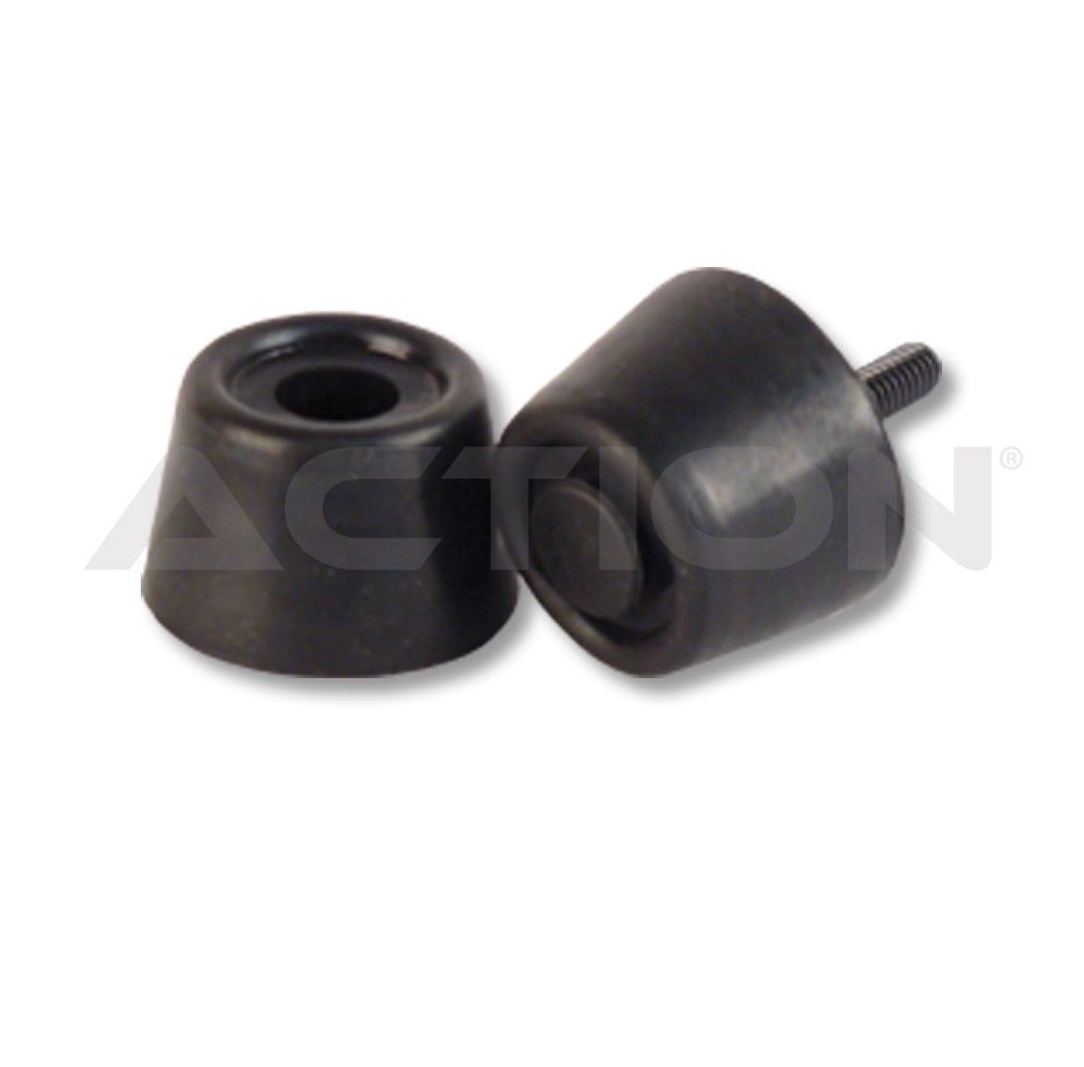 Action Brand Standard Black Replacement Bumper for Pool Billiards Cue Stick