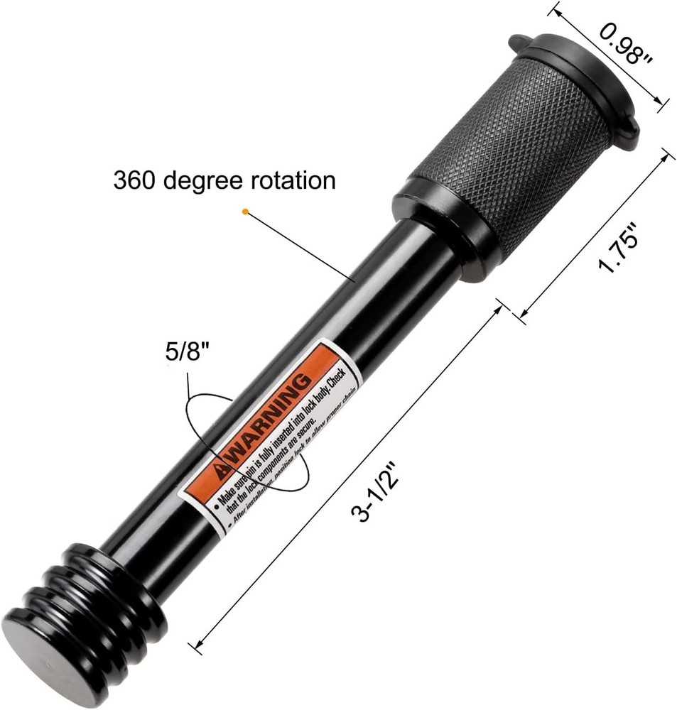 Hitch Receiver Lock - 5/8
