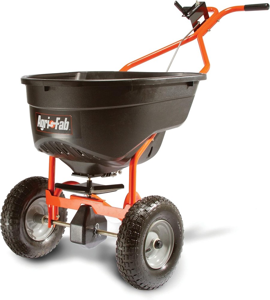Push Lawn Broadcast Spreader Seed Fertilizer