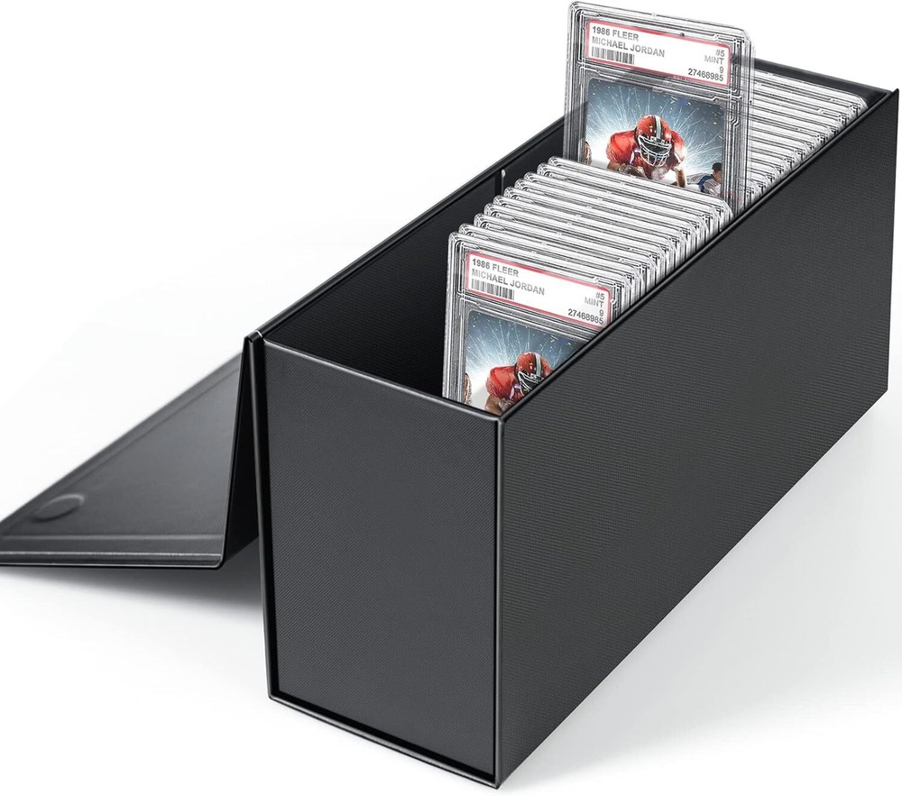 PSA Graded Card Storage Box, PSA Graded Card Storage Holder Container Card Slabs